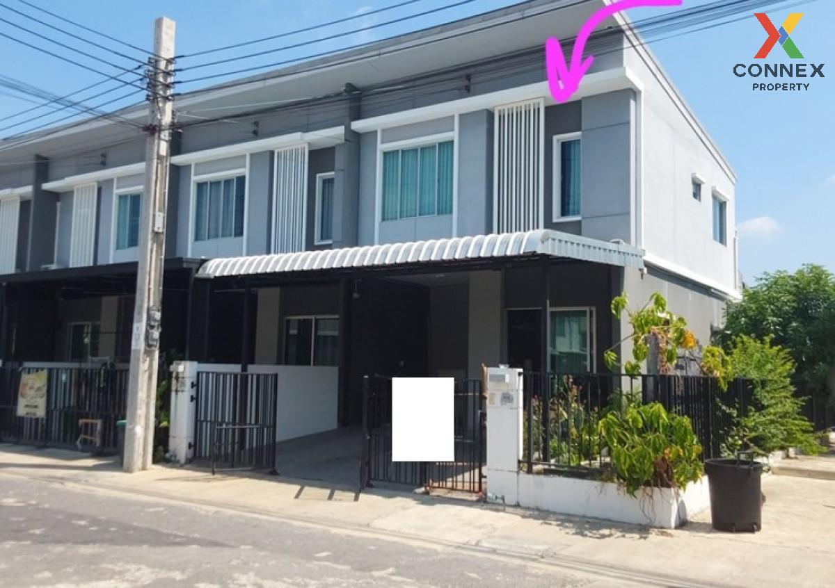 ขายทาวน์โฮมมีนบุรี-ร่มเกล้า : ขายทาวน์เฮ้าส์/ทาวน์โฮม  พฤกษาวิลล์ 114 รามคำแหง - ร่มเกล้า ห้องมุม คลองสองต้นนุ่น เขต ลาดกระบัง กรุงเทพ CX-117126