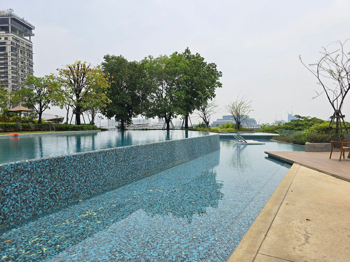 ขายคอนโดบางซื่อ วงศ์สว่าง เตาปูน : คอนโด 333 ริเวอ์ไซค์  ขนาด 45.96 ตรม. ห้องริม ตึกบี  โครงการติดสถานีรถไฟฟ้าบางโพ 