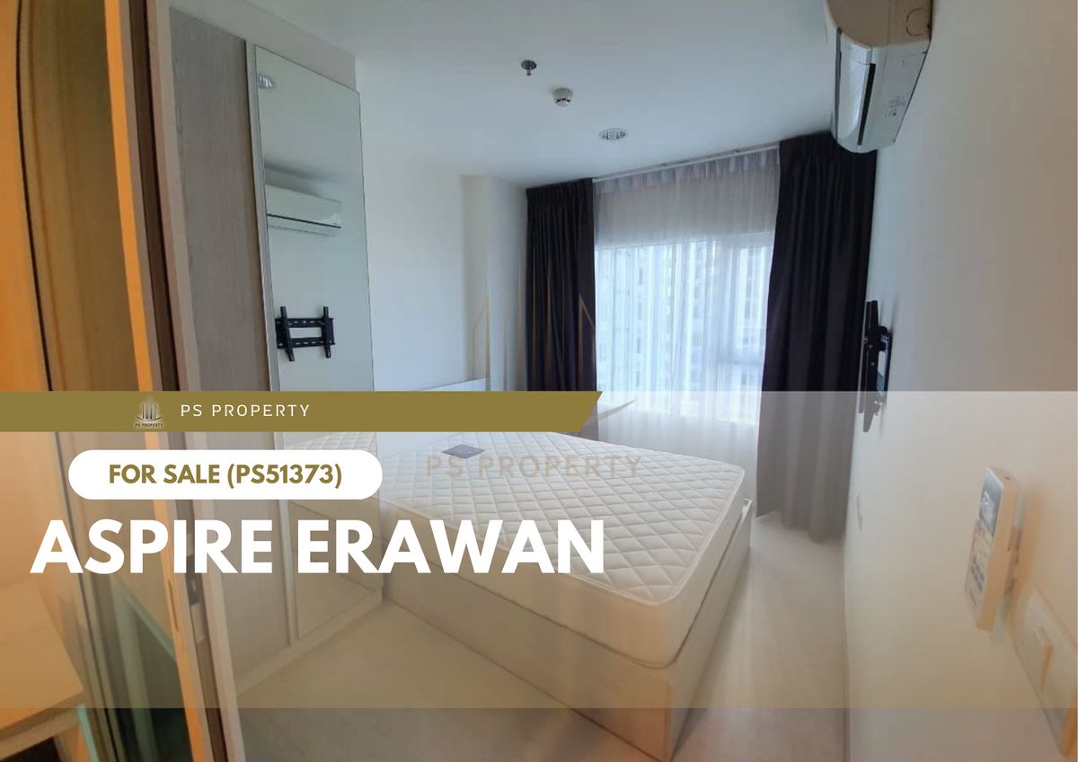 For SaleCondoSamut Prakan,Samrong : Urgent sale 🔥 Aspire Erawan 🔥 Convenient transportation near BTS Erawan (PS51373)
