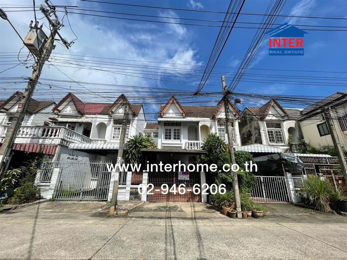For SaleTownhomePhutthamonthon, Salaya : Townhouse 2 floors, 20 sq.w., Kritsad Nakhon Village 16-17 Phutthamonthon Sai 3 Road, Soi 21, Borommaratchachonnani Road, Thawi Watthana District, Bangkok