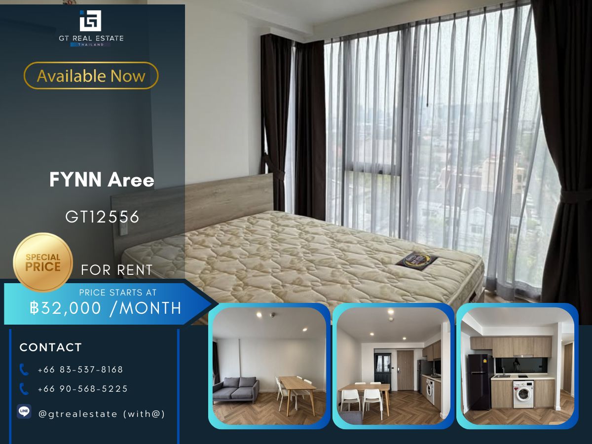 For RentCondoAri,Anusaowaree : Condo Fynn Aree, beautiful room, complete furniture Ready to rent