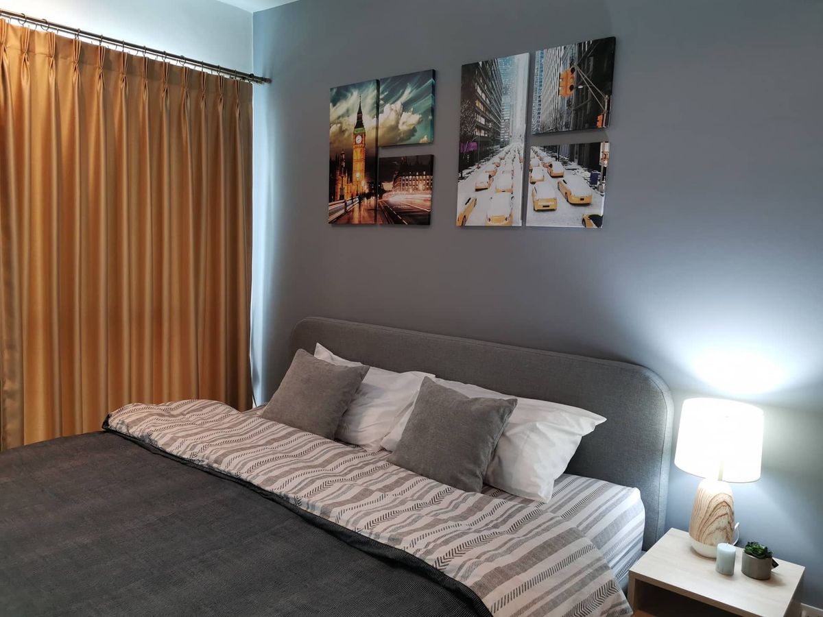 For SaleCondoThaphra, Talat Phlu, Wutthakat : Urgent sale ✨ The Key Wutthakat ✨ Furniture and electrical appliances near BTS Wutthakat (PS62770)