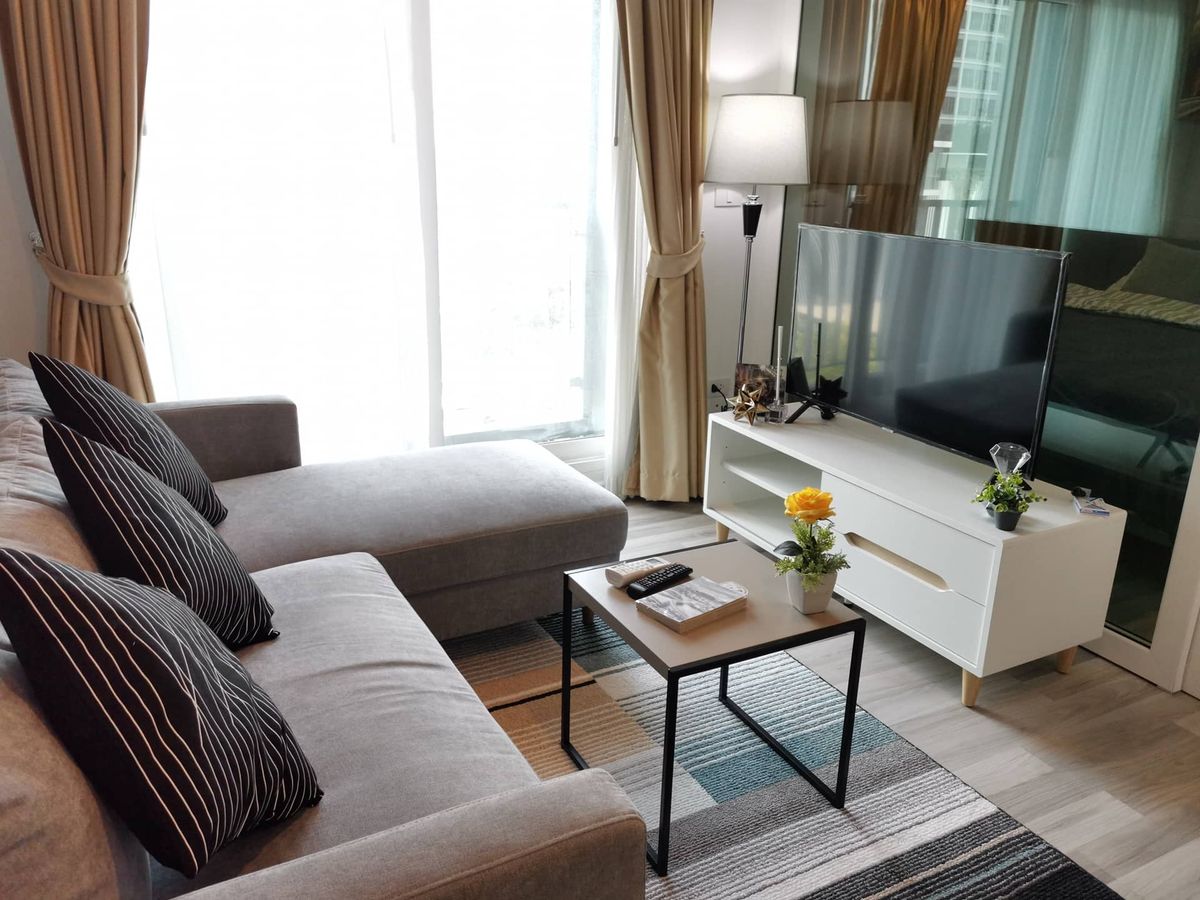 For SaleCondoThaphra, Talat Phlu, Wutthakat : Urgent sale ✨ The Key Wutthakat ✨ Furniture and electrical appliances near BTS Wutthakat (PS62770)