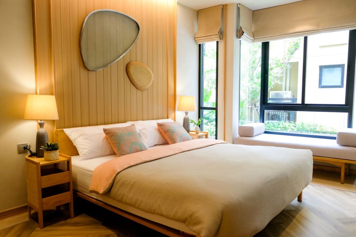 ขายคอนโดหัวหิน ประจวบคีรีขันธ์ : ศศรา หัวหิน คอนโดมิเนียมลักซ์ชูรี ติดหาดเขาตะเกียบ 2 ห้องนอน