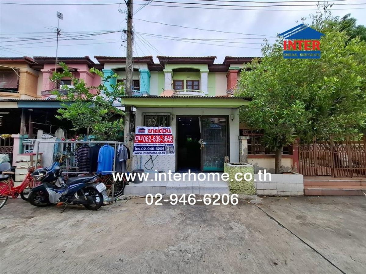 ขายทาวน์โฮมปทุมธานี รังสิต ธรรมศาสตร์ : ทาวน์เฮ้าส์ 2 ชั้น 20 ตร.ว. หมู่บ้านทรัพย์กานดา ตรงข้ามบิ๊กซีปทุมธานี ซอย10/1 ถนนกรุงเทพ-ปทุมธานี เมืองปทุมธานี ปทุมธานี