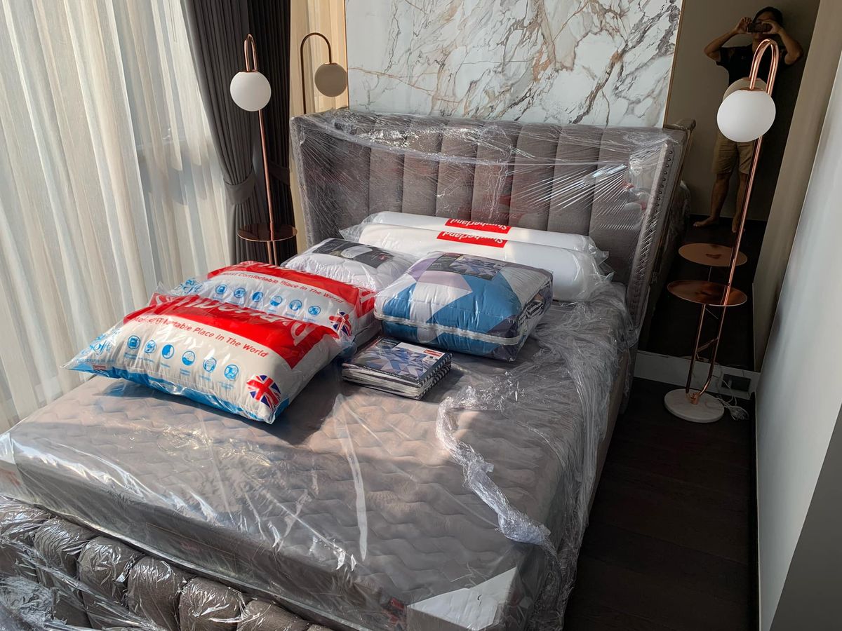 CondoSukhumvit, Asoke, Thonglor : LaviQ Sukhumvit 57 condo, beautiful room, complete furniture