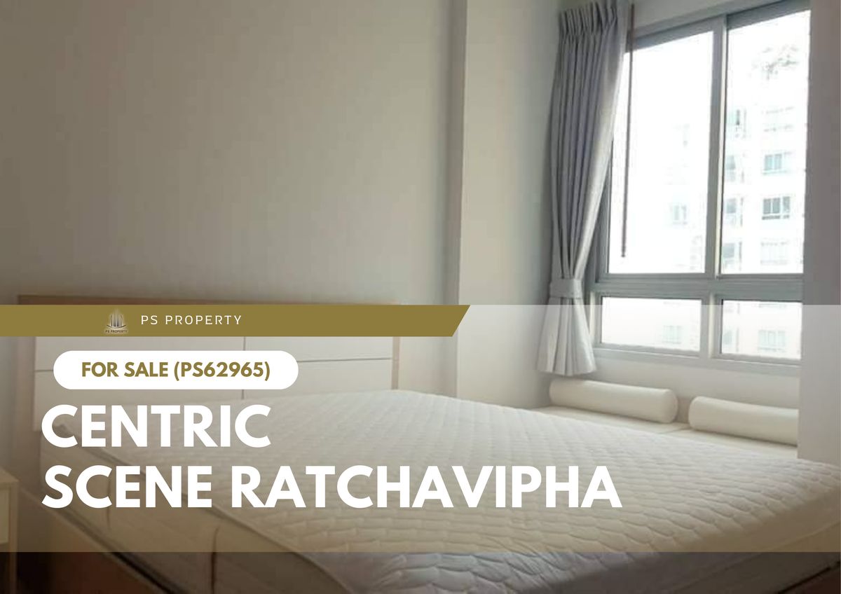 For SaleCondoKasetsart, Ratchayothin : Urgent sale 🔥 Centric Scene Ratchavipha 🔥 Near MRT Wongsawang and Srirat Expressway (PS62965)