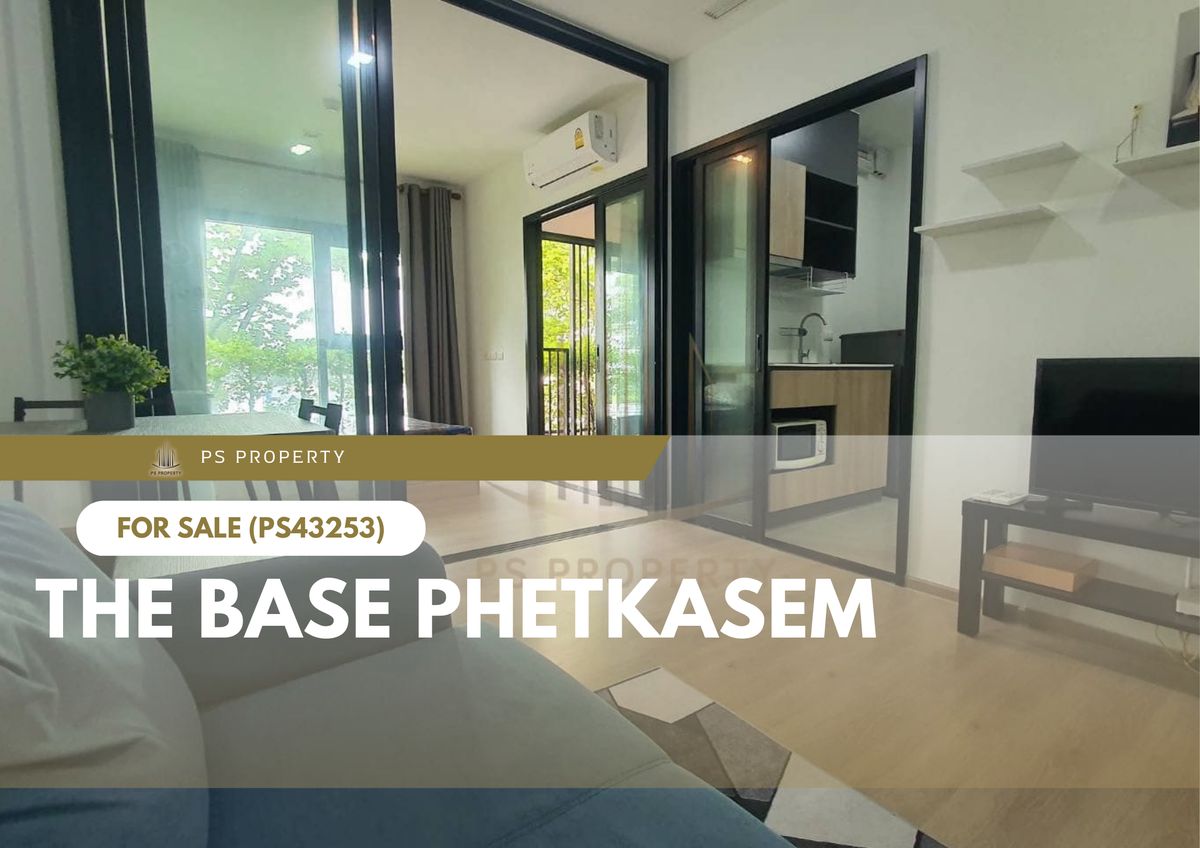For SaleCondoBang kae, Phetkasem : Urgent sale ✨ The Base Phetkasem ✨ Convenient transportation near MRT Petchkasem 48 (PS43253)