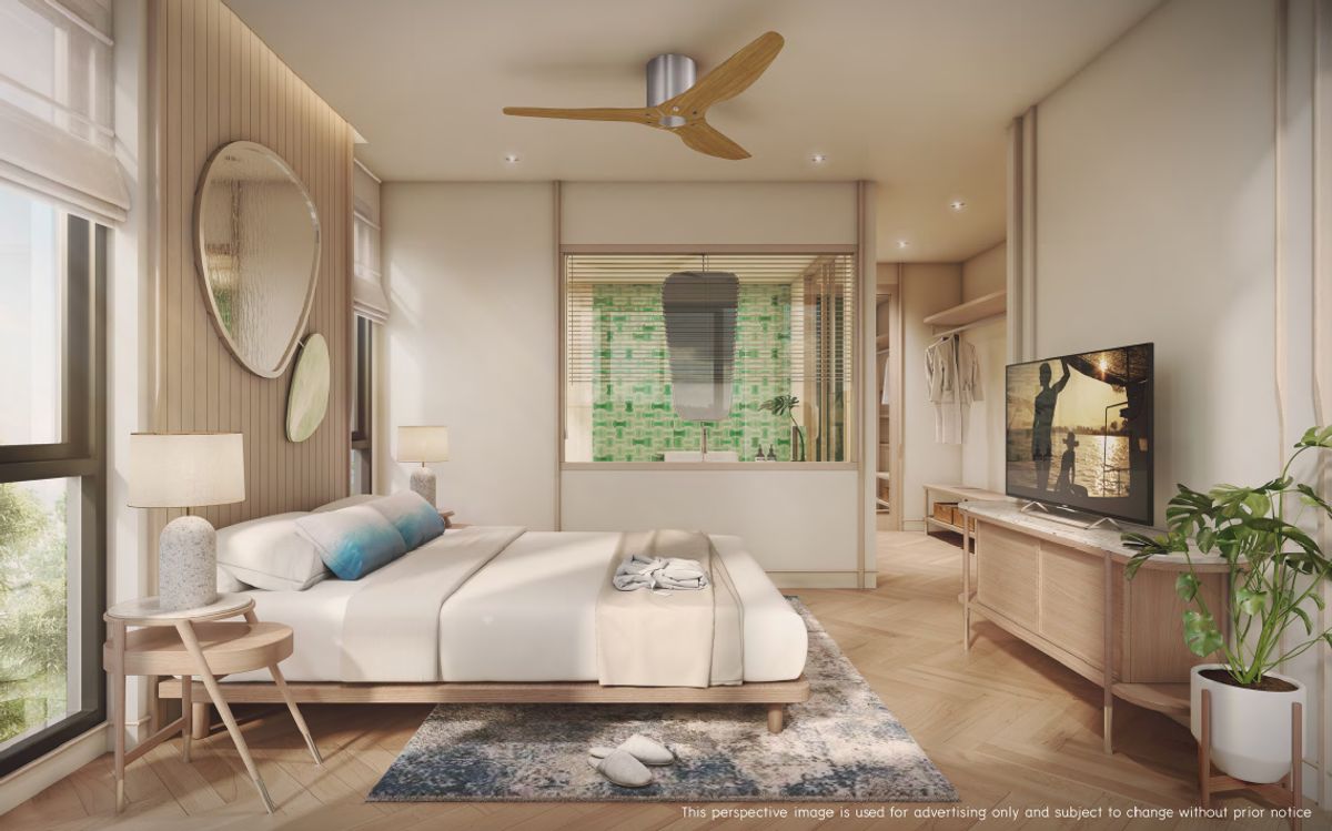 ขายคอนโดหัวหิน ประจวบคีรีขันธ์ : ศศรา หัวหิน คอนโดมิเนียมลักซ์ชูรี ติดหาดเขาตะเกียบ 3 ห้องนอน วิวทะเล