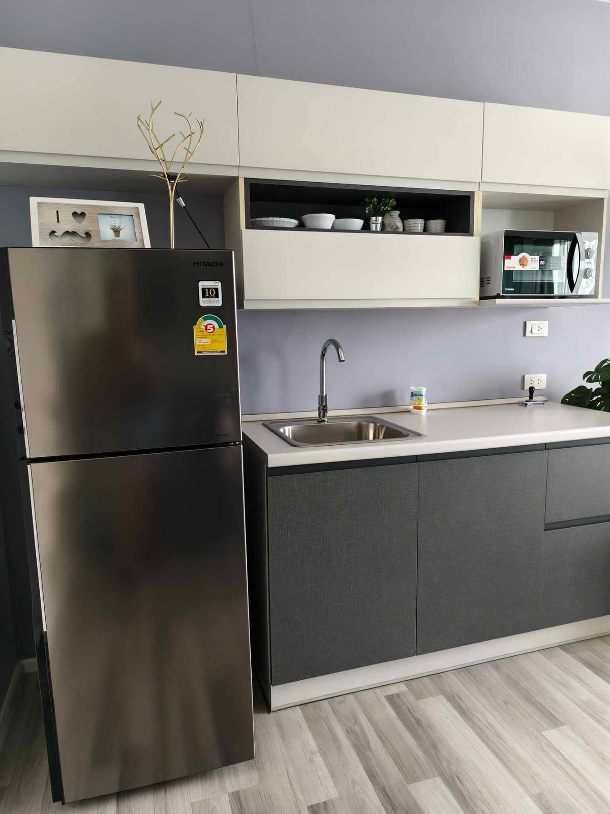 For SaleCondoThaphra, Talat Phlu, Wutthakat : Urgent sale ✨ The Key Wutthakat ✨ Furniture and electrical appliances near BTS Wutthakat (PS62770)