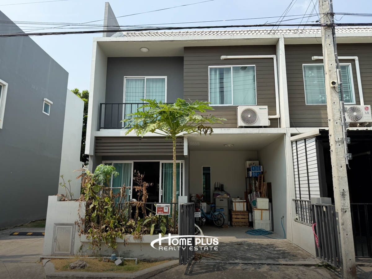 ทาวน์โฮมมีนบุรี-ร่มเกล้า : เช่า/ขายโครงการเดอะคัลเลอร์ส วงแหวน-รามอินทรา (หลังมุม) ซอยสุเหร่าคลองหนึ่ง15