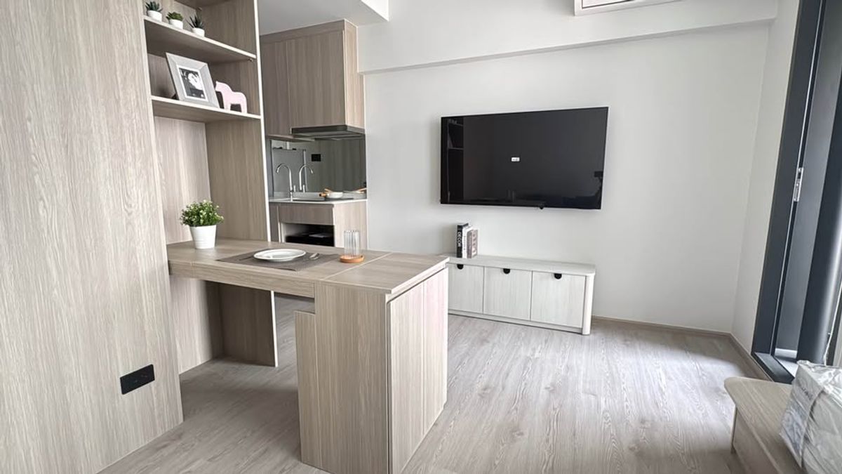 ให้เช่าคอนโดวงเวียนใหญ่ เจริญนคร : [L250321004] สำหรับเช่า Reference Sathorn-Wongwianyai |  ห้อง STUDIO | ขนาด 28 ตร.ม. | ราคาพิเศษ | พร้อมเข้าอยู่