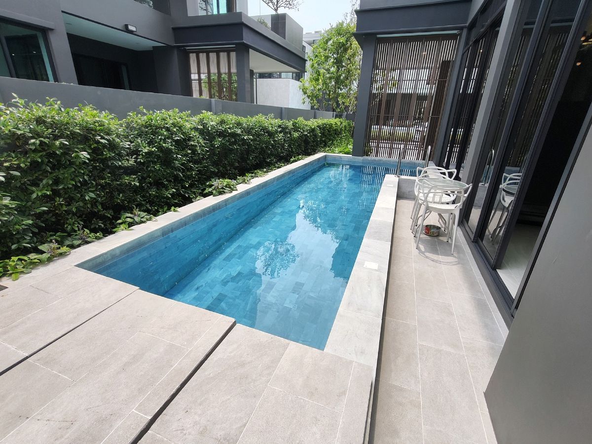 For RentHouseYothinpattana,CDC : 💥 Rent 350,000 baht, The Honor Yothinpattana, detached house with a swimming pool Stick to Ram Inthra