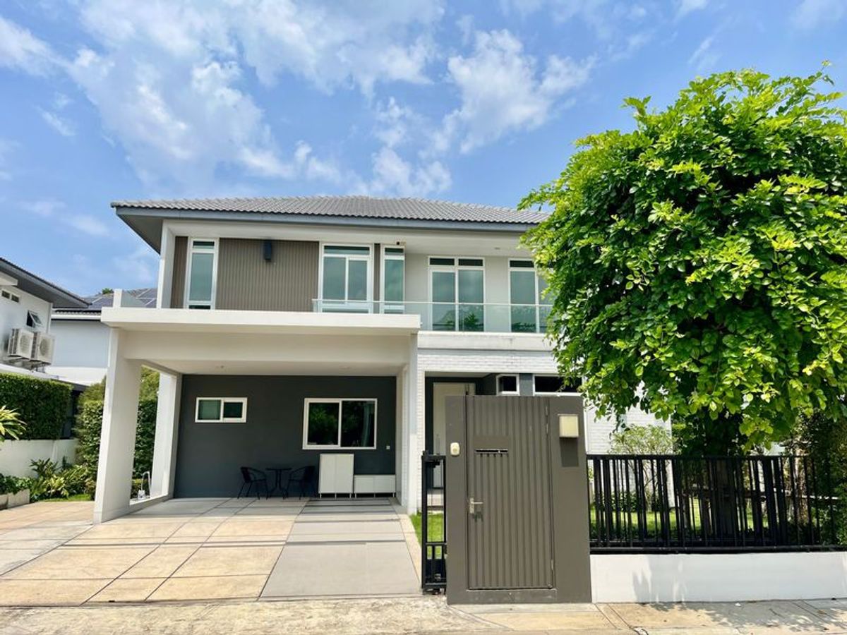 For RentHouseBangna, Bearing, Lasalle : 🔥 Big detached house, Manthana 2, Bang Na Km. 7 (Mantana 2 Bangna Km.7) 🔥 Ready to stay, convenient to travel 🔰 Make an appointment first, not disappointed -NT0001