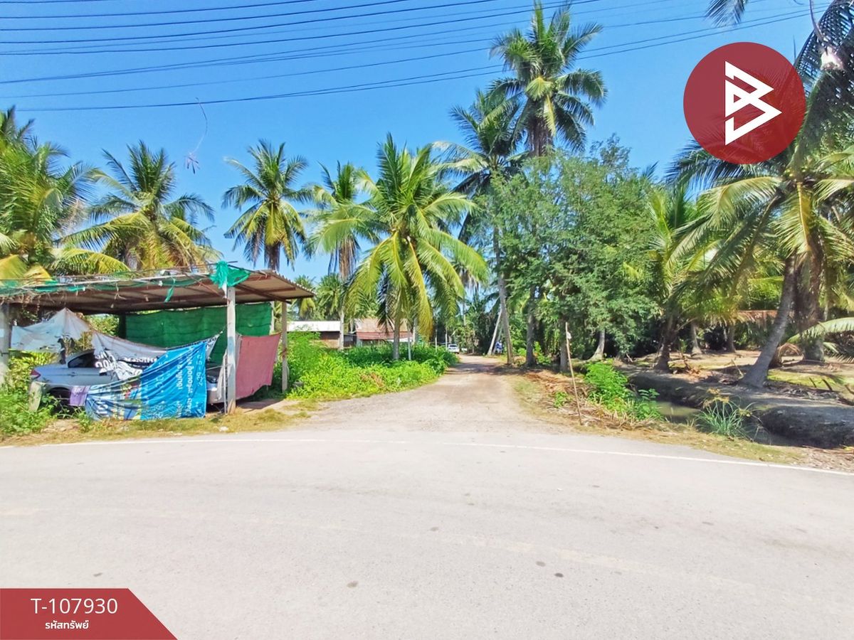 For SaleLandSamut Songkhram : Land for sale, area 2 jobs, 82 square wah, Khlong Chak, Samut Songkhram