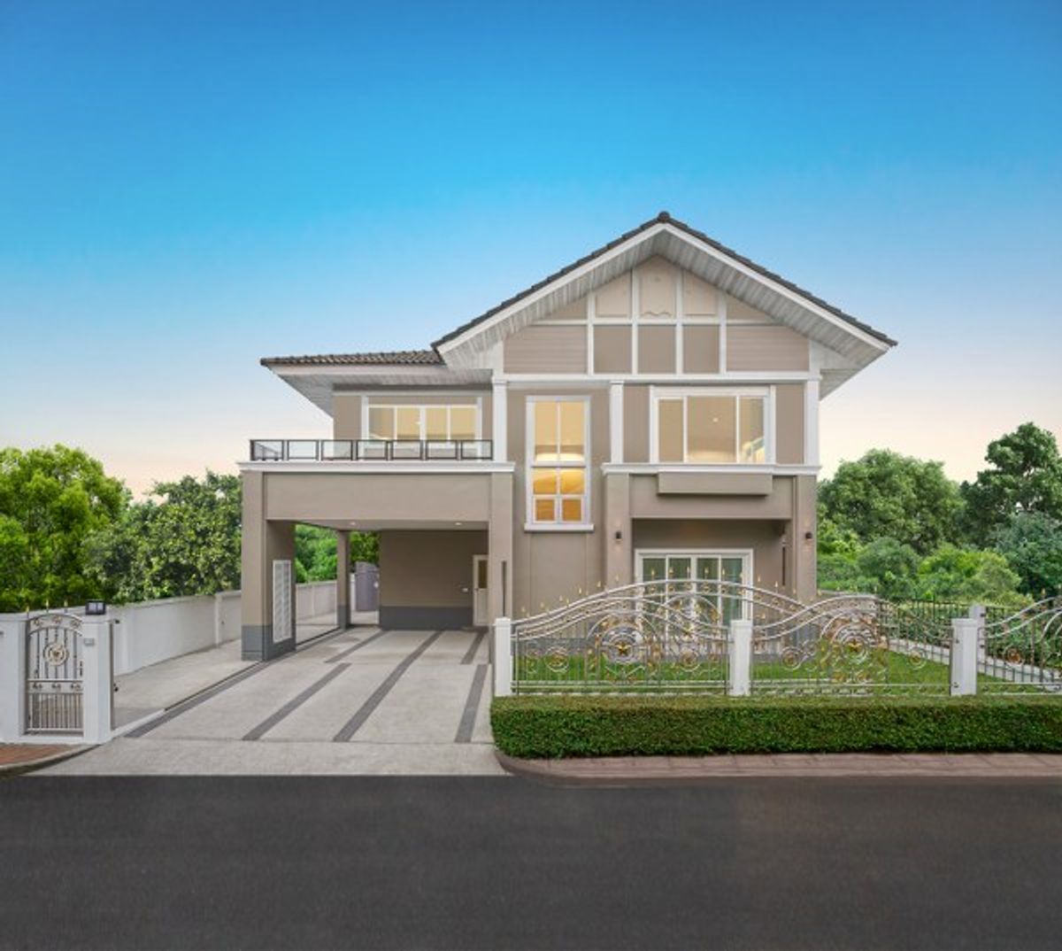 For SaleHouseRama5, Ratchapruek, Bangkruai : Detached house, Perfect Place, Ratchapruek, near Central West Ville (B7976)