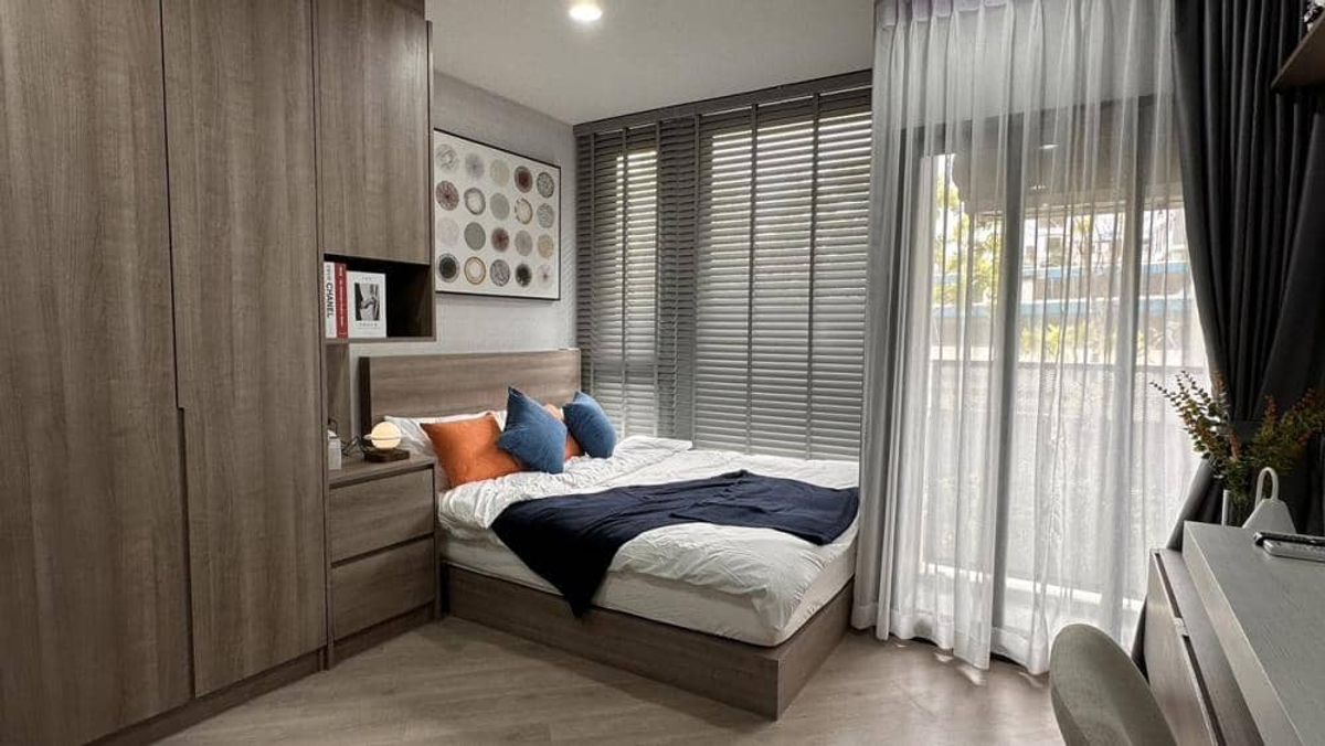 For SaleCondoVipawadee, Don Mueang, Lak Si : Urgent sale 🔥 The Base Saphanmai 🔥 with furniture and electric train, Green Line (PS64739)