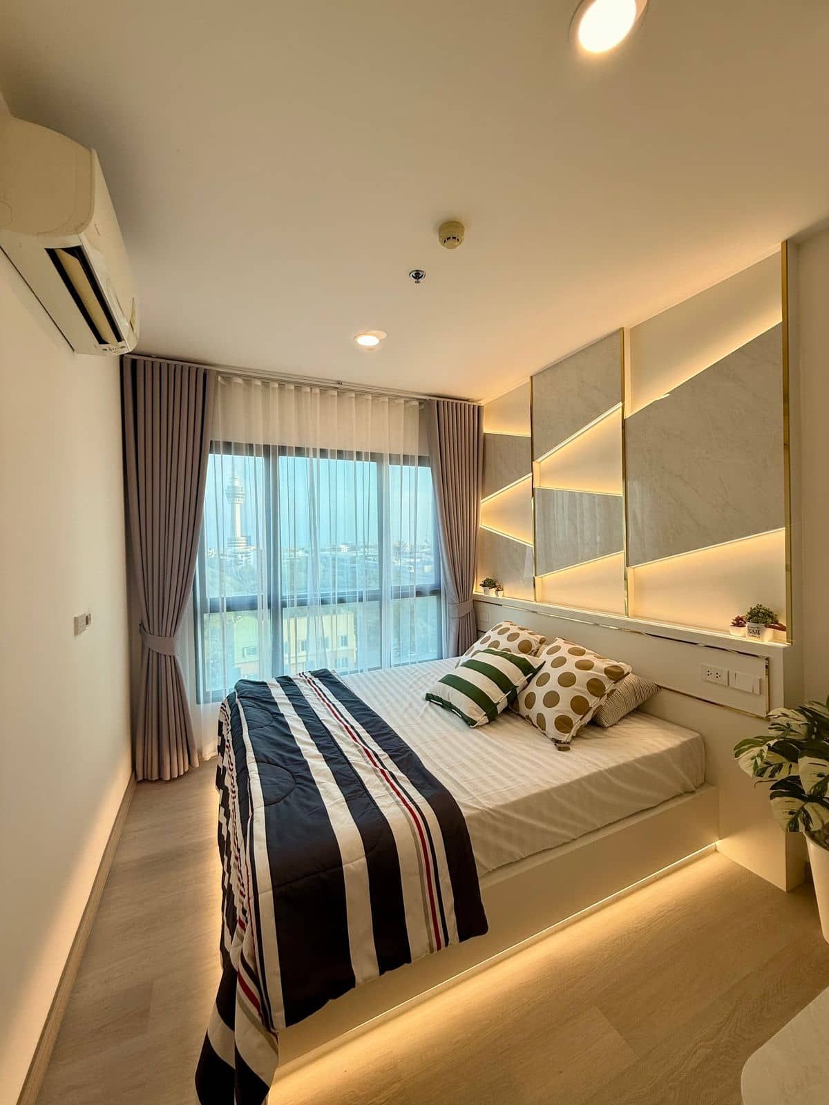 ขายคอนโดสมุทรปราการ สำโรง : ขายด่วน 🔥 KnightsBridge Sky River Ocean 🔥 ตกแต่งบิ้วอินทั้งห้อง ใกล้ BTS ปากน้ำ (PS65002)