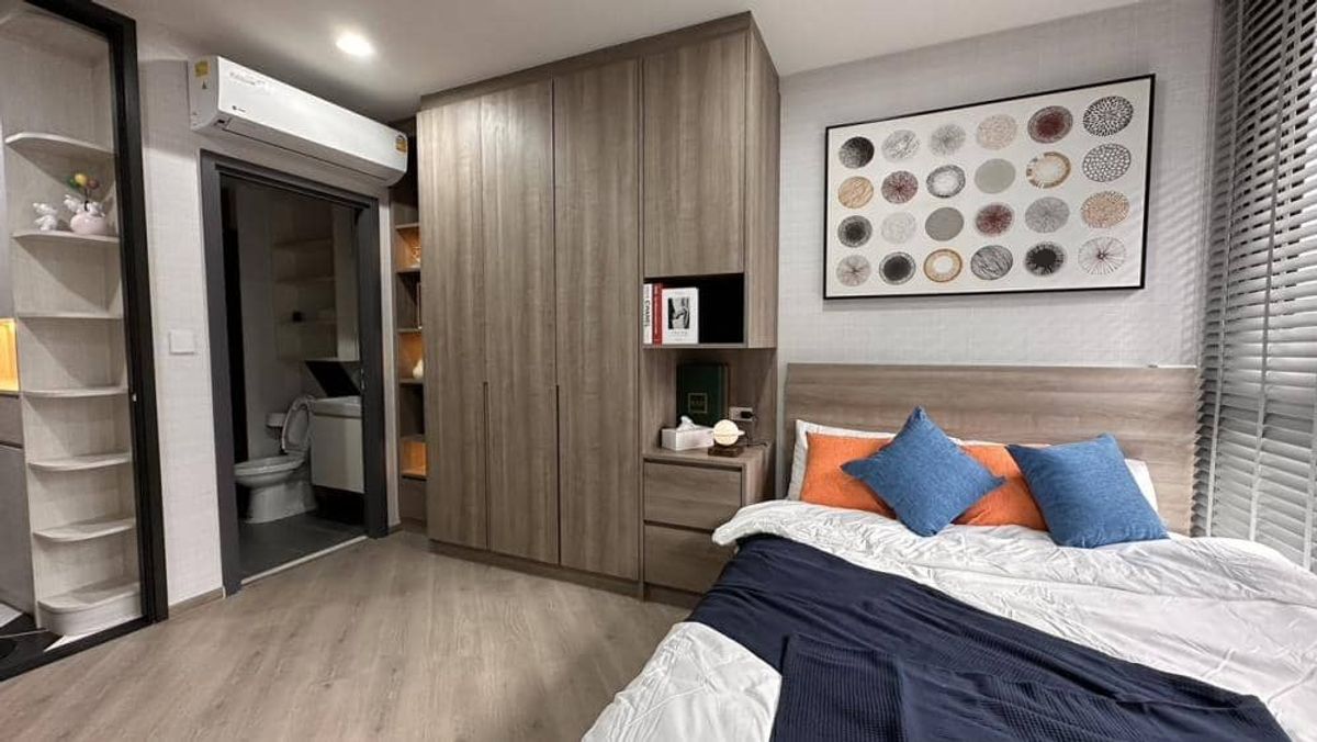 For SaleCondoVipawadee, Don Mueang, Lak Si : Urgent sale 🔥 The Base Saphanmai 🔥 with furniture and electric train, Green Line (PS64739)