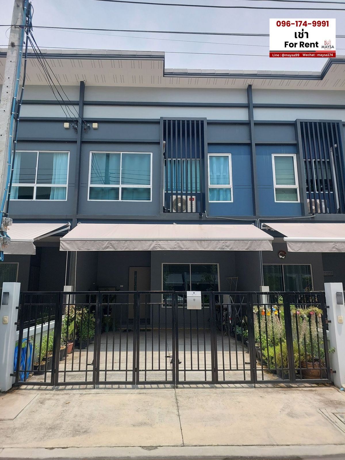 ให้เช่าทาวน์โฮมลาดกระบัง สุวรรณภูมิ : 🏡  ให้เช่าพรีเมี่ยมทาวน์โฮม 2 ชั้น สัมมากร อเวนิวสุวรรณภูมิ  🚅 ใกล้แอร์พอร์ตลิงก์ สถานีลาดกระบังเพียง 3.5 กิโลเมตร เท่านั้น บ้านว่างพร้อมเข้าอยู่ ✅✅
