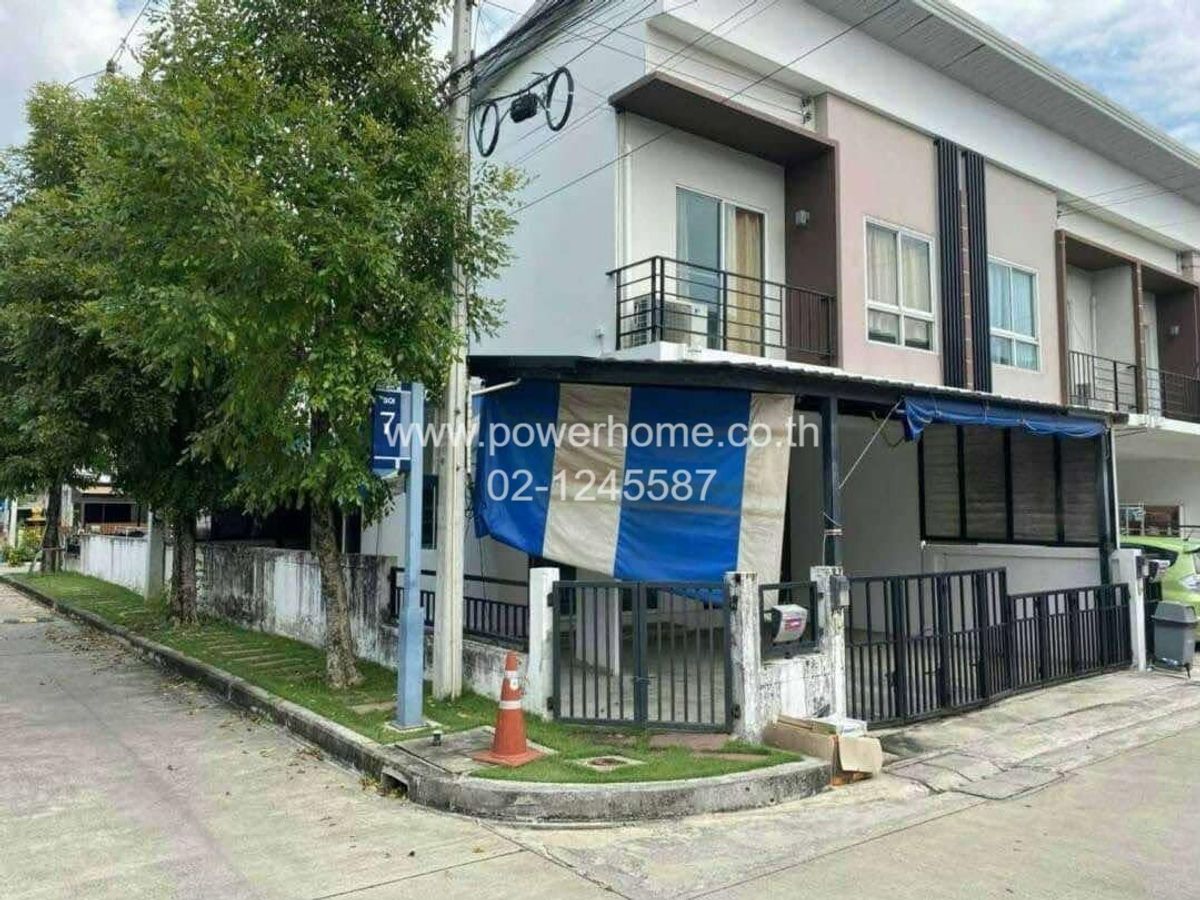 ขายทาวน์โฮมปทุมธานี รังสิต ธรรมศาสตร์ : ขายทาวน์โฮม ม.เดอะทรัสทาวน์ บึงคำพร้อย ลำลูกกา