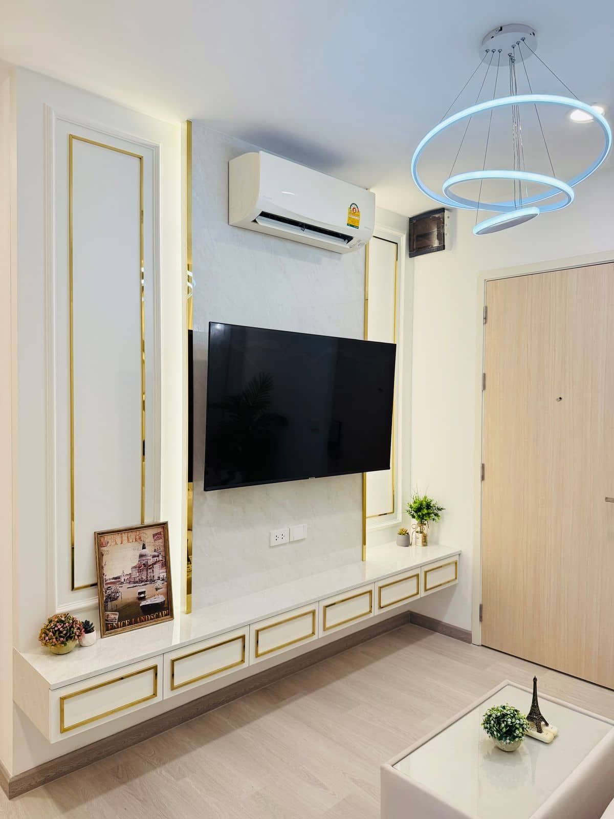 ขายคอนโดสมุทรปราการ สำโรง : ขายด่วน 🔥 KnightsBridge Sky River Ocean 🔥 ตกแต่งบิ้วอินทั้งห้อง ใกล้ BTS ปากน้ำ (PS65002)