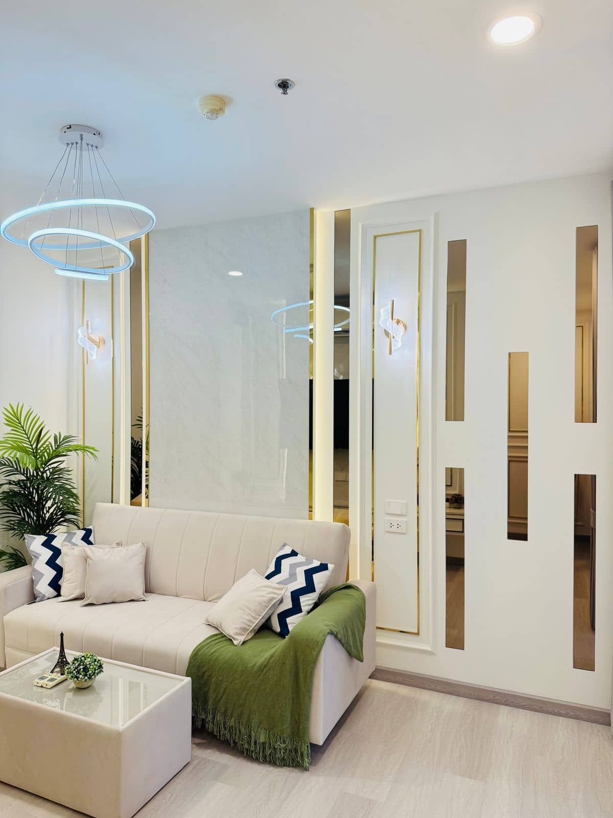 ขายคอนโดสมุทรปราการ สำโรง : ขายด่วน 🔥 KnightsBridge Sky River Ocean 🔥 ตกแต่งบิ้วอินทั้งห้อง ใกล้ BTS ปากน้ำ (PS65002)