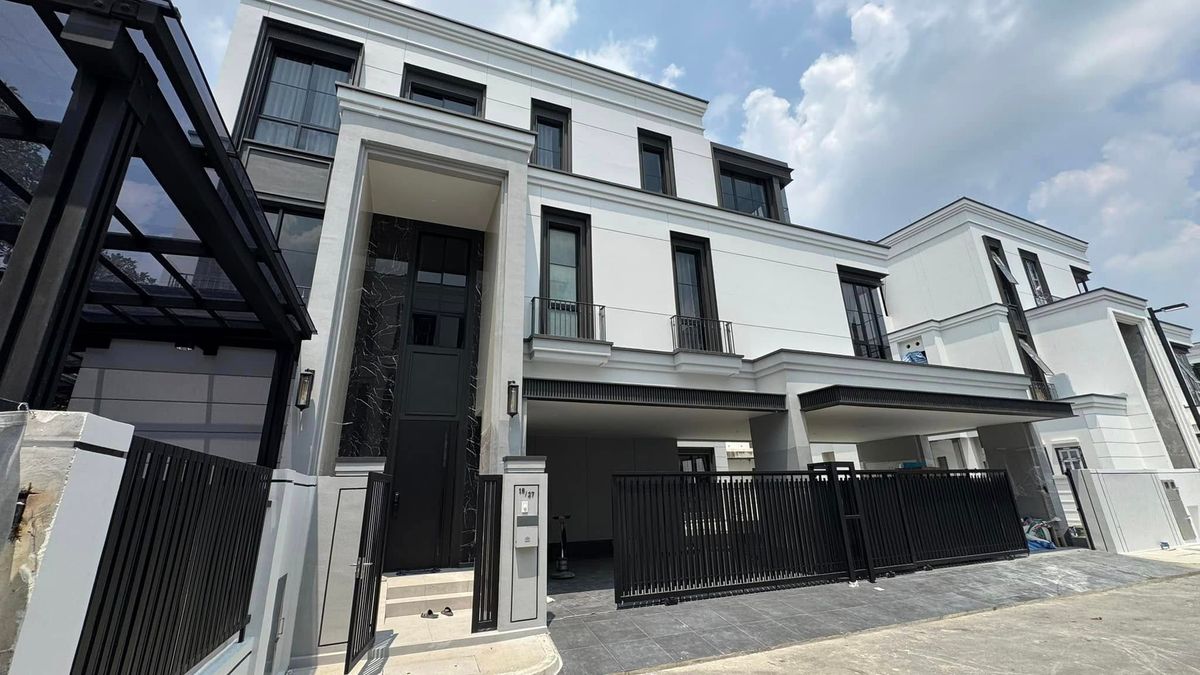 ให้เช่าบ้านพัฒนาการ ศรีนครินทร์ : RL-102 ให้เช่าบ้านเดี่ยว  มอลตัน เกทส์ กรุงเทพกรีฑา ( Malton Gates Krungthep Kreetha ) ขนาด 107 ตร.ว.  ตกแต่งสวย แบบ Super Luxury