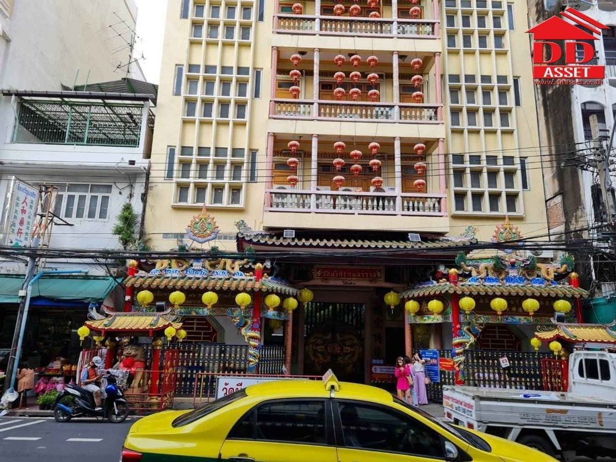 For SaleShop HouseBang Sue, Wong Sawang, Tao Pun : 4 -storey commercial building for sale, next to Charoen Krung Road, opposite Leng Nei Yi Ya Ya Ya Ya Ya Ya Temple, Golden Lite: B8046