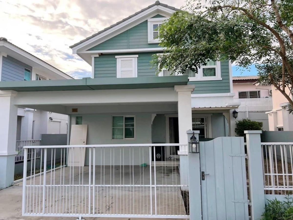 For RentHouseNawamin, Ramindra : 25,000.- House with furniture New renovated, beautiful, both back, Modern, Village, Prote Panya Intra, near the demonstration of Safari World, near Fashion Island