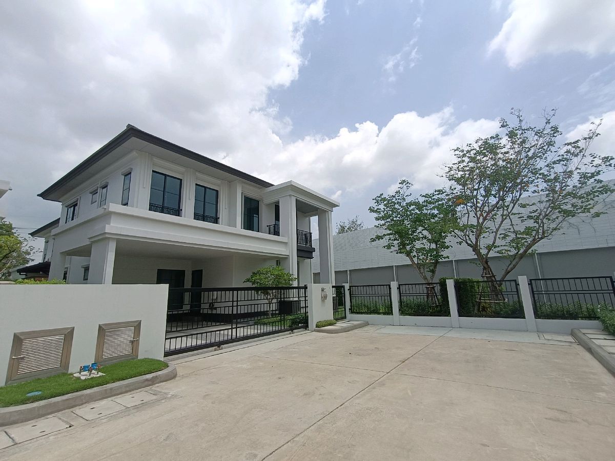 For SaleHouseLadkrabang, Suwannaphum Airport : Luxury detached house for sale (behind the corner) Setthasiri Project Bang Na-Suvarnabhumi