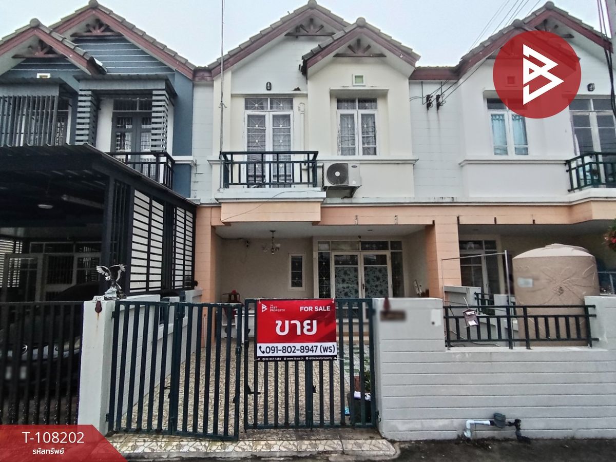 For SaleTownhomeRatchaburi : Townhouse for sale Pruksa Phan Village, Ban Sing Photharam, Ratchaburi