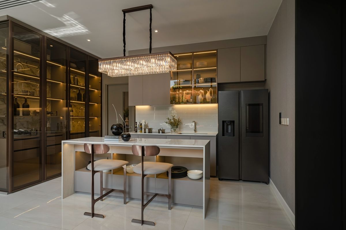 For SaleHousePattanakan, Srinakarin : ✨ Luxurious 3 -story detached house for sale from Major✨ Malton Gates Krungthep Kreetha