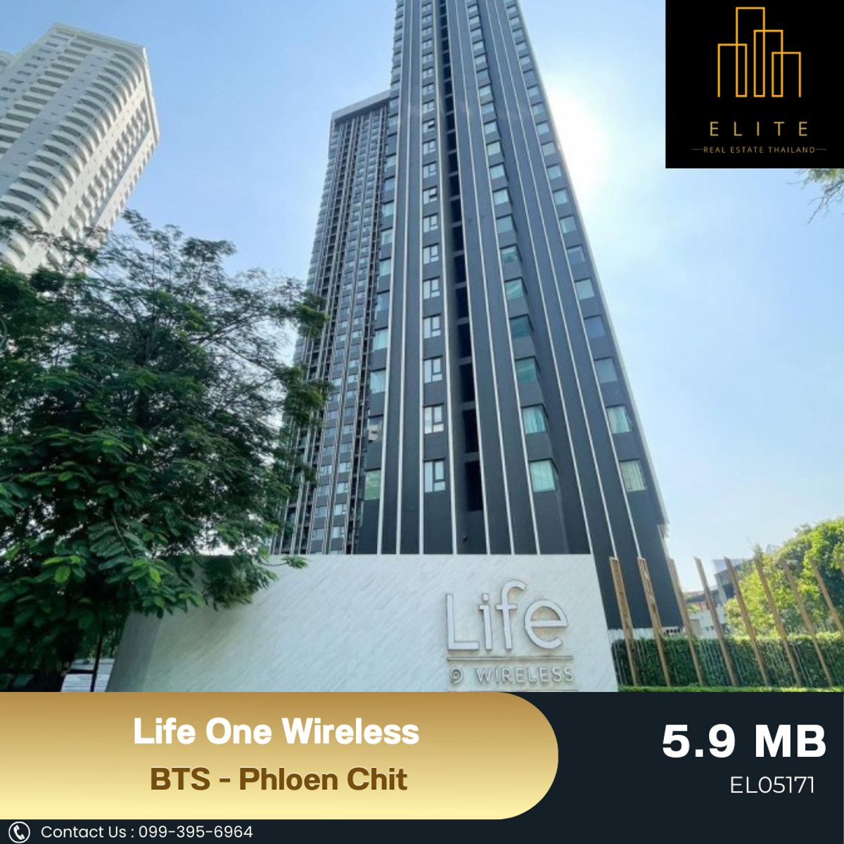 For SaleCondoWitthayu, Chidlom, Langsuan, Ploenchit : ✨ High Rise condo, luxury location on the radio road At a comfortable price 💯 Facilities within the project complete ✔