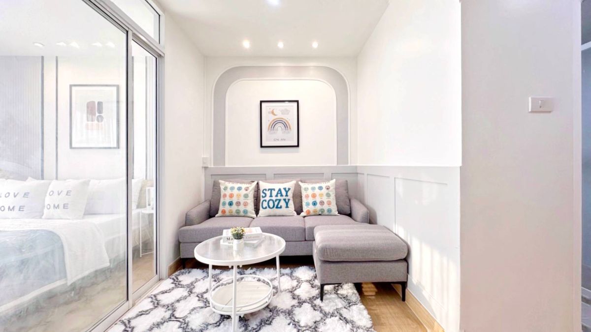 For SaleCondoOnnut, Udomsuk : ✨️ Good location “Cheaper than this!? Condo near BTS🚈 Installment, start gently, ready to stay immediately! “🌳The Green Condominium (The Green Condominium) 🌳