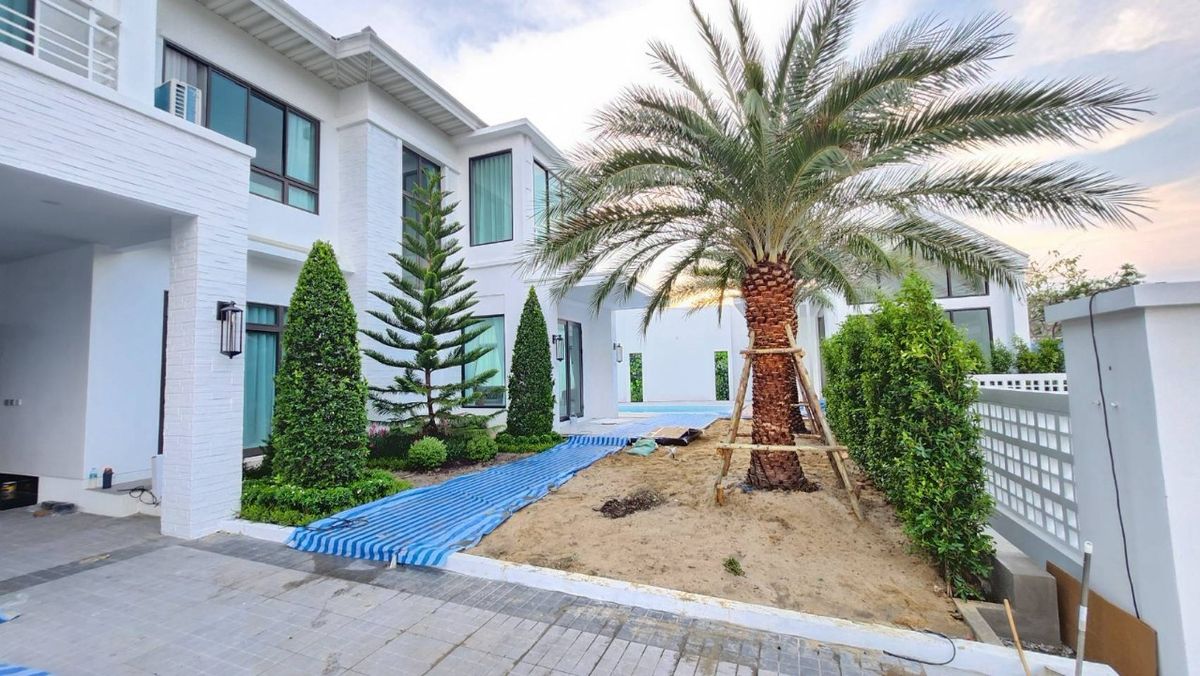 For RentHouseLadkrabang, Suwannaphum Airport : For rent #Single House, Perfect Masterpiece, Sukhumvit 77 📞066-165-9828 #Near Robinson Lat Krabang #Lat Krabang area