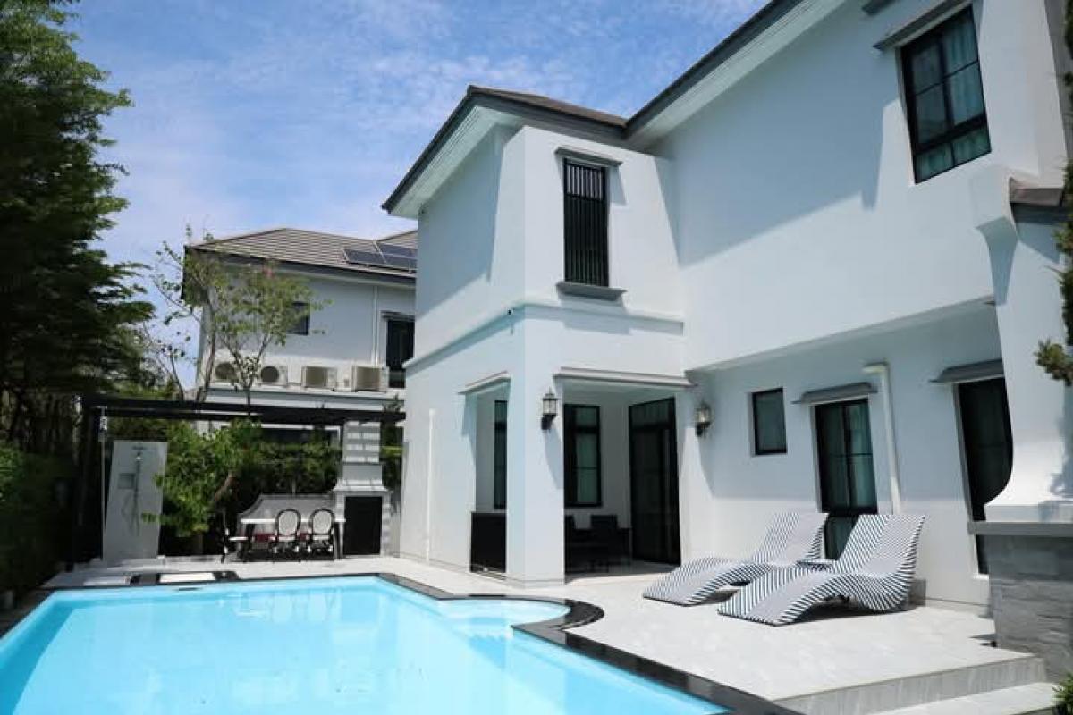 ให้เช่าบ้านพัฒนาการ ศรีนครินทร์ : luxury house 5 bedroom with pool Villa