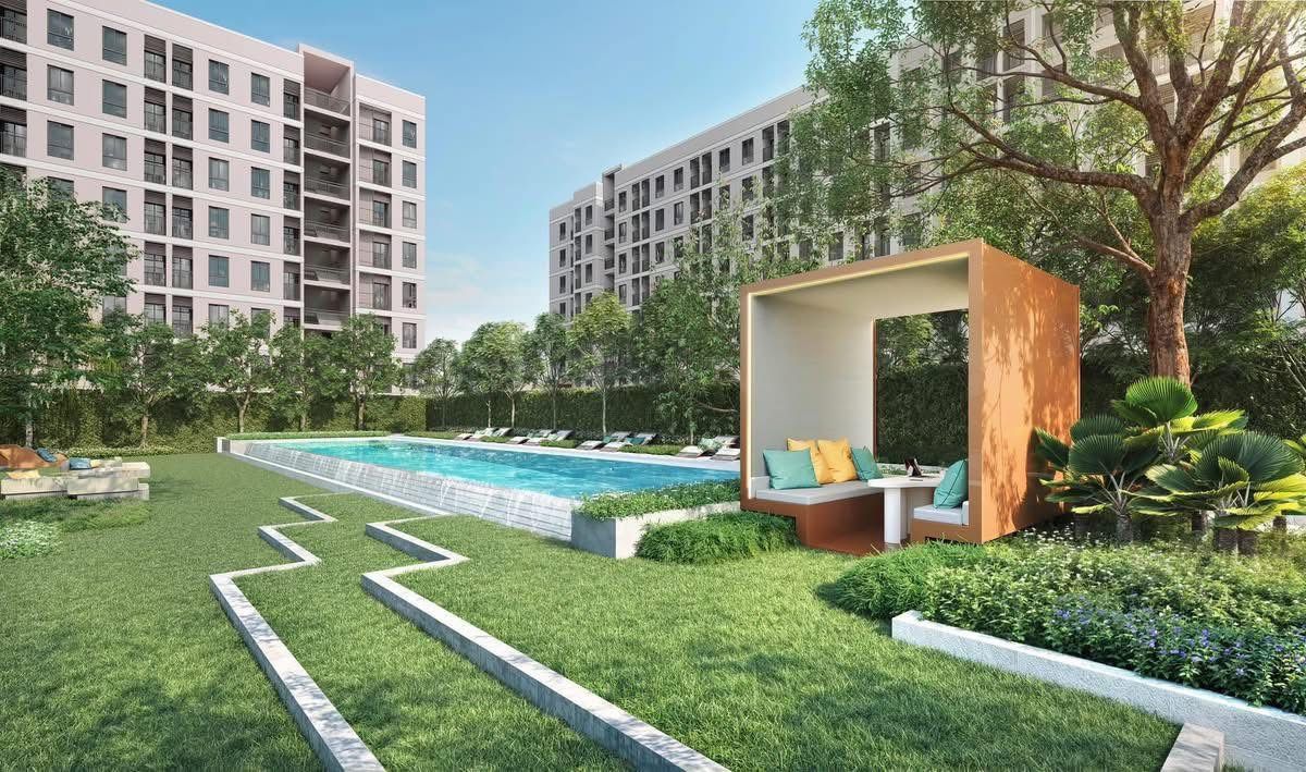 ขายคอนโดอ่อนนุช อุดมสุข : Good Day Sukhumvit 93 ‼️ Already Sold out Foreign Quota From developer ‼️ (One Bedroom Plus Pool View Unit)