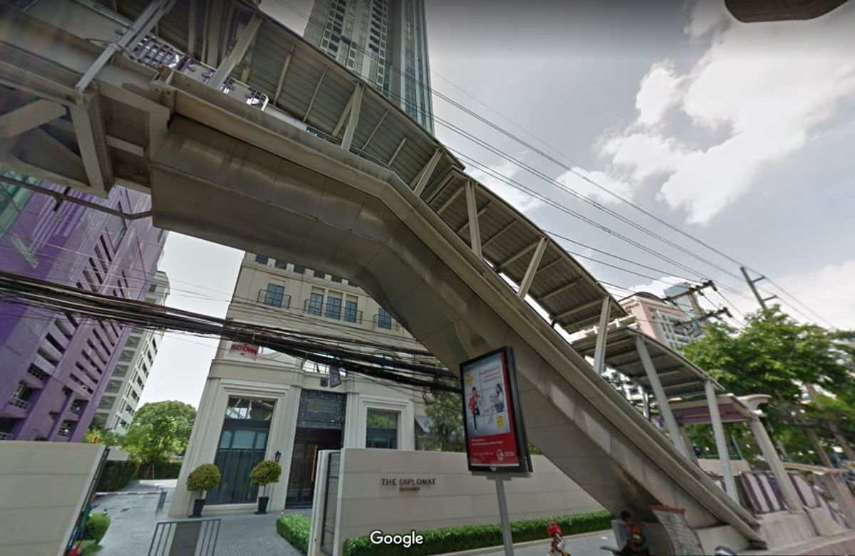 For RentCondoSathorn, Narathiwat : Rent 1 bedroom, 1 bathroom, The Diplomat Sathorn, The Dipol Matt Sathorn, rent 40,000 baht