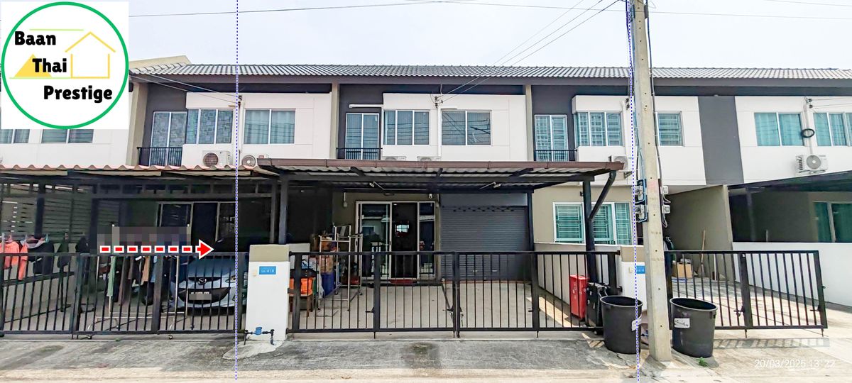 For SaleTownhome : ทาวน์เฮ้าส์ 2 ชั้น บ้านพฤกษา รังสิต-คลอง 4 โครงการ 1 ต่อเติมอย่างดี สวย