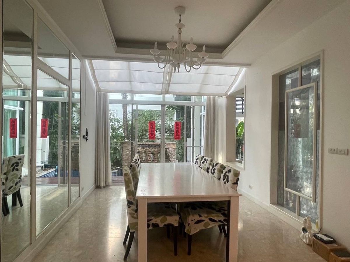 For SaleHouseNawamin, Ramindra : 3-storey detached house for sale, Grand Bangkok Boulevard, Ratchada-Ram Inthra Road  Area 84 square wah   Usable space 367 square meters 