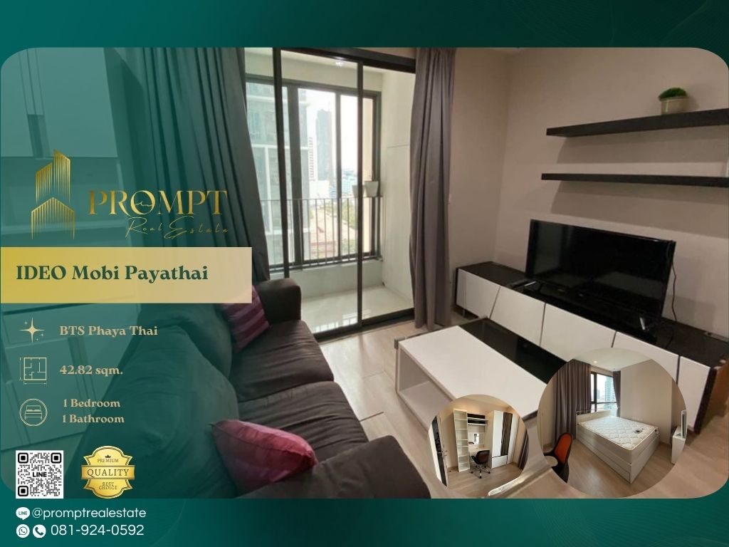 For RentCondoRatchathewi,Phayathai : IJ04250 - IDEO Mobi Payathai :  ไอดีโอ โมบิ พญาไท - BTS Phaya Thai / ARL Phaya Thai / Phyathai Hospital