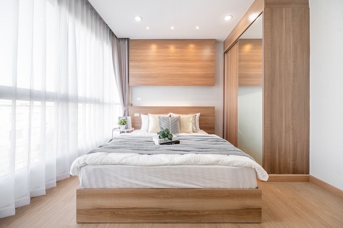 For RentCondoLadprao101, Happy Land, The Mall Bang Kapi : Accepting agencies 😇 Rent Happy Condo Ladprao 101 Big Room! 2 bedrooms, 2 bathrooms, complete with full furniture, convenient to travel, comfortable to eat, near food! Rental price only 24,000 baht/month