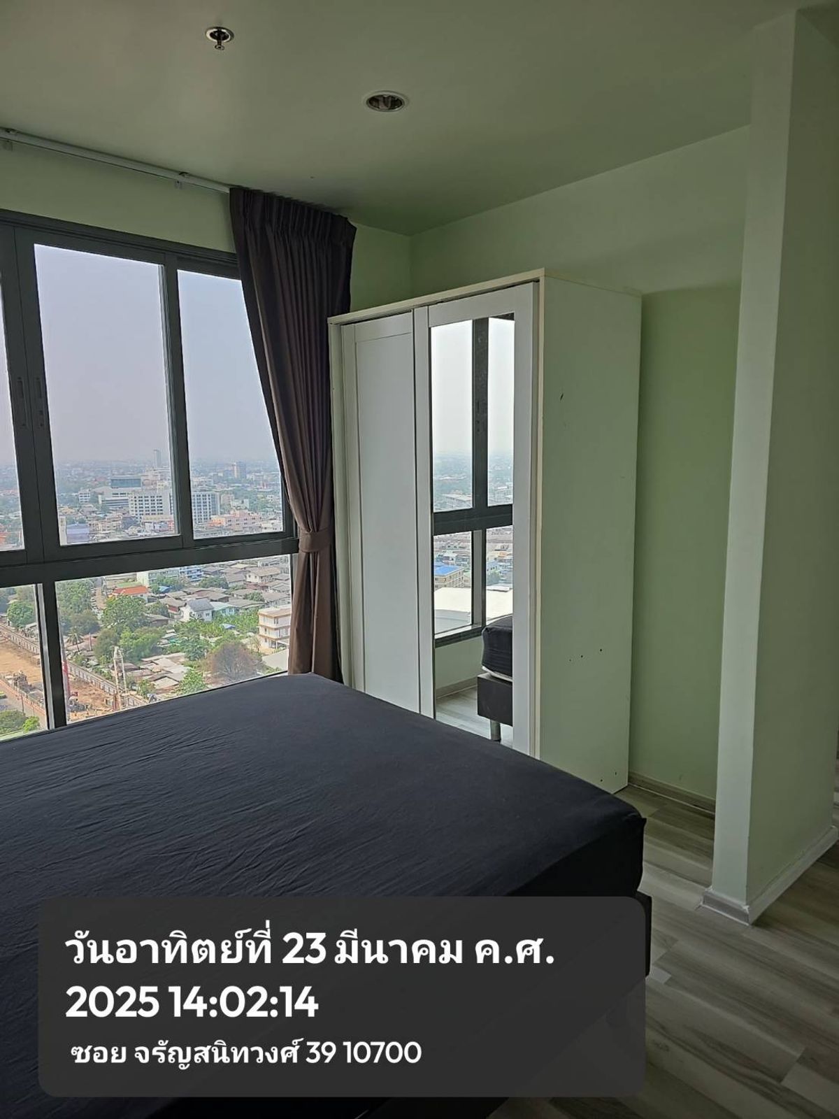 ให้เช่าคอนโดปิ่นเกล้า จรัญสนิทวงศ์ : ปล่อยเช่าด่วน  มี ตู้เย็น ไมโครเวฟ  เครื่องทำน้ำอุ่น !!ให้เช่าคอนโด Ideo  mobi charan Size 22 sqm(Studio/1Bathroom) ในราคา 8,000บาท/เดือน