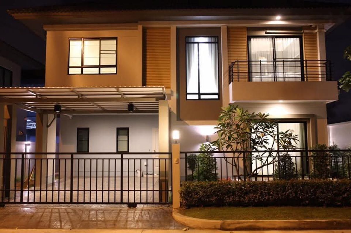 ขายบ้านนวมินทร์ รามอินทรา : ขายบ้านเดี่ยว โครงการ Life Bangkok Boulevard รามอินทรา 65 ตกแต่ง Built-in สไตล์ Modern Luxury  