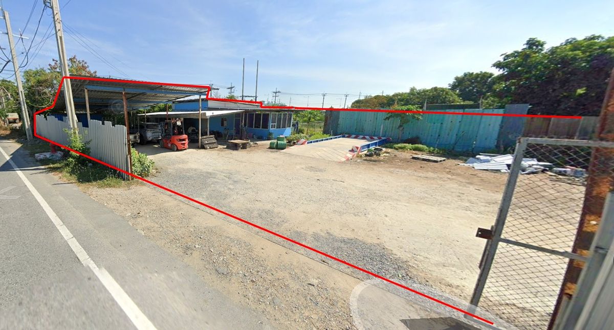 For RentLandSamut Prakan,Samrong : Land for rent 300 sq.w. Khlong Song Bang Phli, Samut Prakan