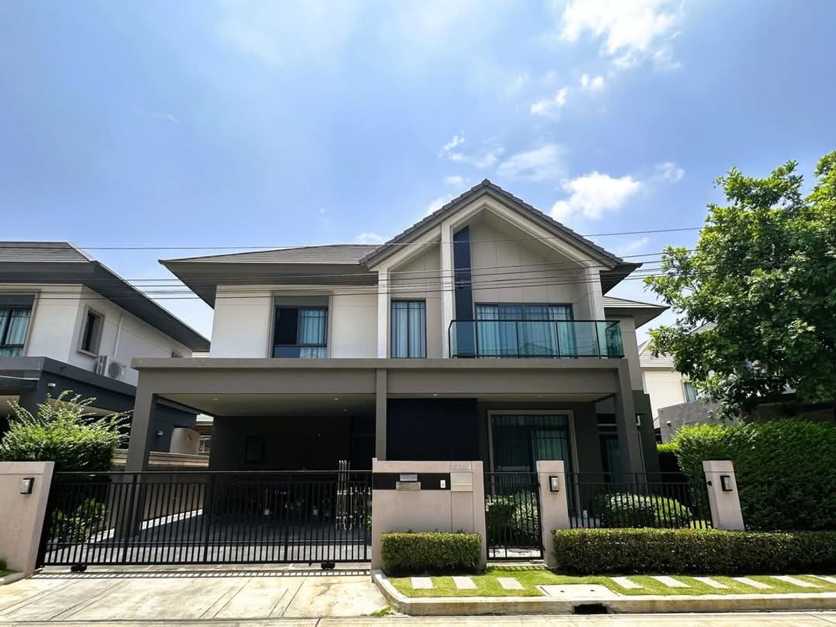 For SaleHouse : ขาย บ้านเดี่ยว บางกอก บูเลอวาร์ด Bangkok Boulevards สาทร-ปิ่นเกล้า 2 แบบบ้าน : Vinteren ทำเลใกล้โรงเรียนเด่นหล้า