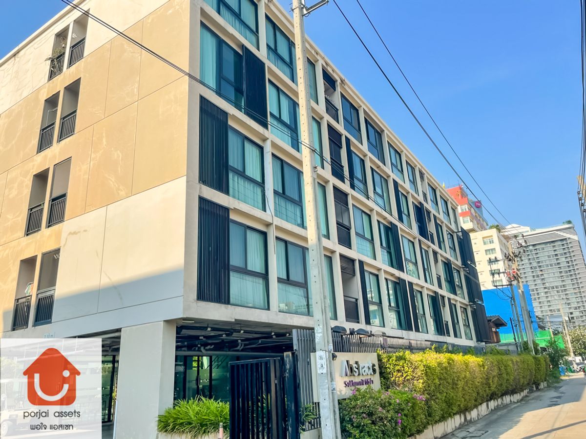 For SaleCondoOnnut, Udomsuk : ABSTRACTS Sukhumvit 66/1 Condo for sale, near BTS Udomsuk, good price!
