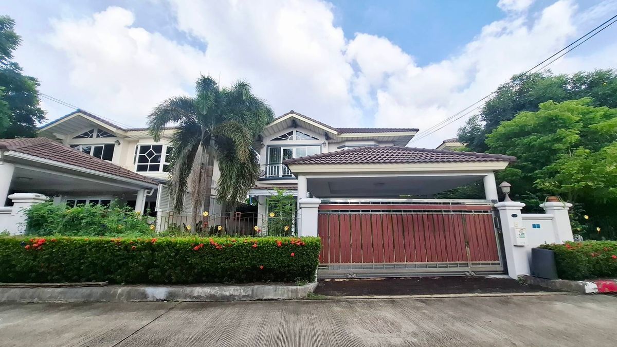 ขายบ้านพระราม 5 ราชพฤกษ์ บางกรวย : 💥ขาย บ้านเดี่ยว 61 ตารางวา 4 ห้องนอน ม.ศุภาลัย การ์เด้นวิลล์ วงแหวน ปิ่นเกล้า พระราม5  ใกล้ตลาดลุงออม  ซ.วัดส้มเกลี้ยง บ้านสวย บิ้วอินครัว วัสดุตกแต่งดี พร้อมอยู่