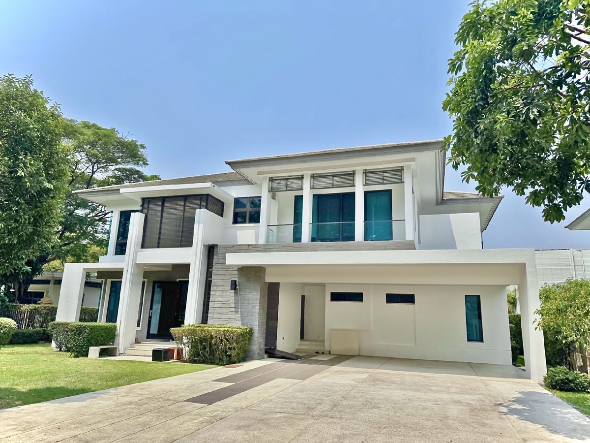 ขายบ้านรัตนาธิเบศร์ สนามบินน้ำ พระนั่งเกล้า : ขายบ้านเดี่ยว Modern Luxury ในโครงการระดับพรีเมี่ยม ลดาวัลย์ รัตนาธิเบศร์ ใกล้โรงเรียนนานาชาติ DBS ใกล้ทางด่วน ใกล้ห้างสรรพสินค้าใหญ่หลายแห่ง